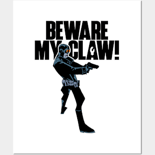 LOBSTER JOHNSON - Beware my claw! Posters and Art